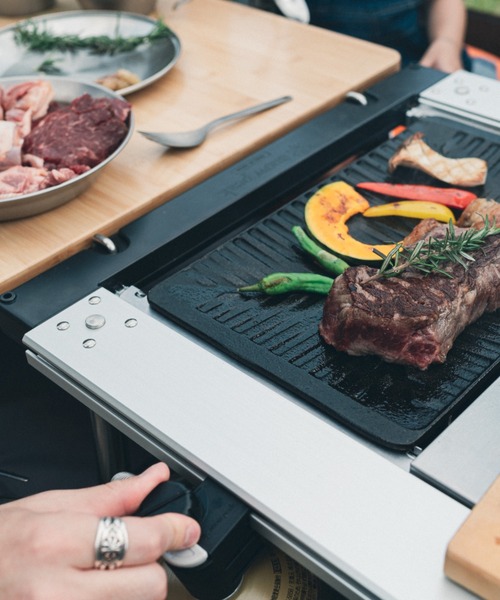 グリルバーナー 雪峰苑 グリル コンロ バーナー（アウトドアグッズ