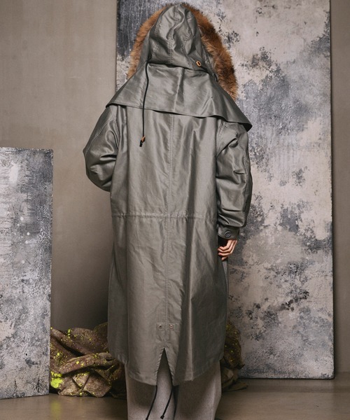 セール】《UNISEX》Prime-Over M-65 Mods Coat Combined With MA-1