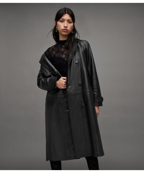 ALLSAINTS（オールセインツ）の「OKENA DOUBLE BREASTED LEATHER