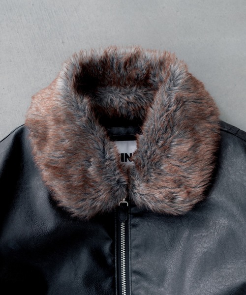 SINSS（シンス）の「Compact fur blouson / コンパクトファーブルゾン