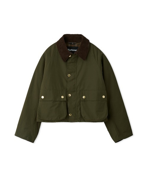Barbour ミラオーウェン　カーキ　ジャケット 別注】<Barbour>ショートジャケット | ミラ オーウェン(Mila Owen