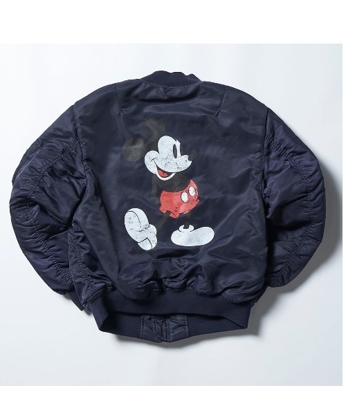 JACKSON MATISSE/ジャクソンマティス】Mickey Mouse MA-1/ディズニー
