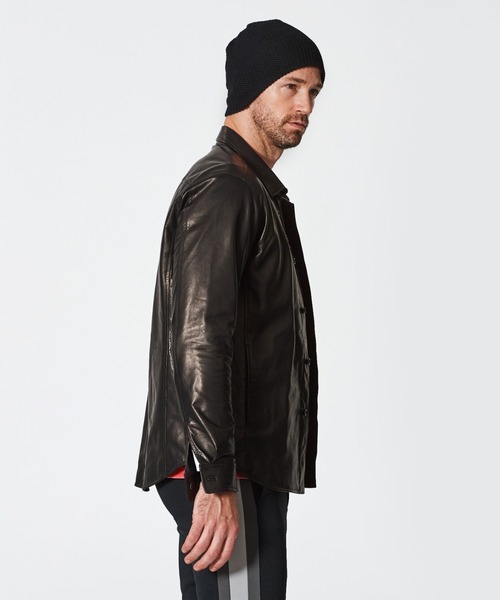 ACANTHUS（アカンサス）の「ACANTHUS: Leather Shirt Jacket
