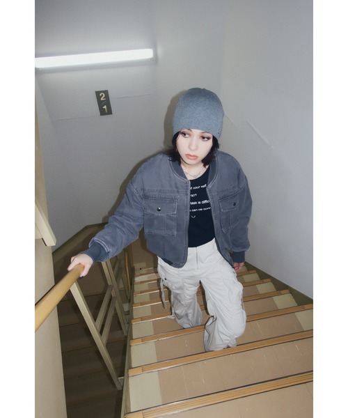 COTTON POCKET ブルゾン（ブルゾン）｜LAGUA GEM（ラグアジェム）の