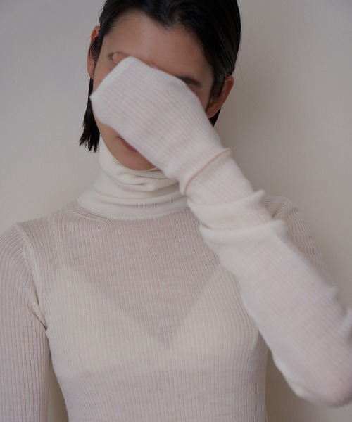 ENOF（イナフ）の「turtleneck knit（ニット/セーター）」 - WEAR