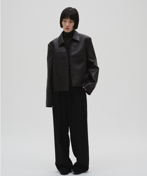 TODAYFUL（トゥデイフル）の「Leather Shirts Jacket（テーラード