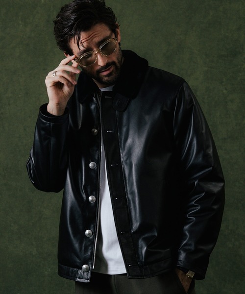 CRIMIE（クライミー）の「N1 SPANISH LAMB LEATHER JACKET / レザーN1