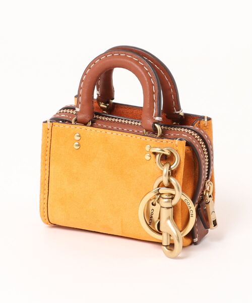 COACH（コーチ）の「ミニ ローグ バッグ チャーム（キーホルダー
