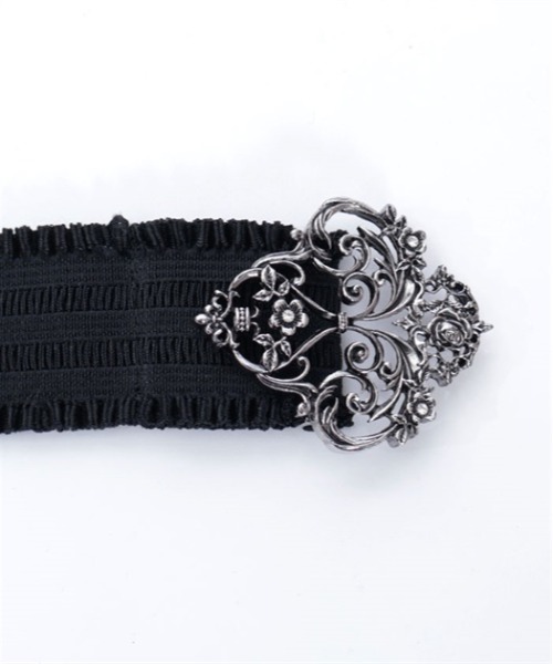 花装飾クラシカルゴムベルト（ベルト）｜axes femme（アクシーズファム