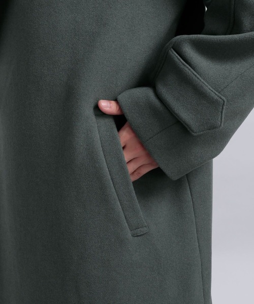 HARE（ハレ）の「ウールタイロッケンコート(HARE)（ステンカラーコート