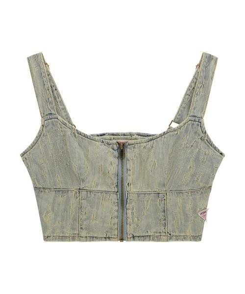 GUESS Originals Zip Bustier トップス | GUESS(ゲス) JAPAN 公式