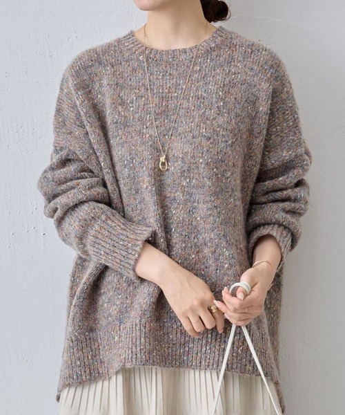 BEARDSLEY（ビアズリー）の「ミックスニット（ニット/セーター）」 - WEAR