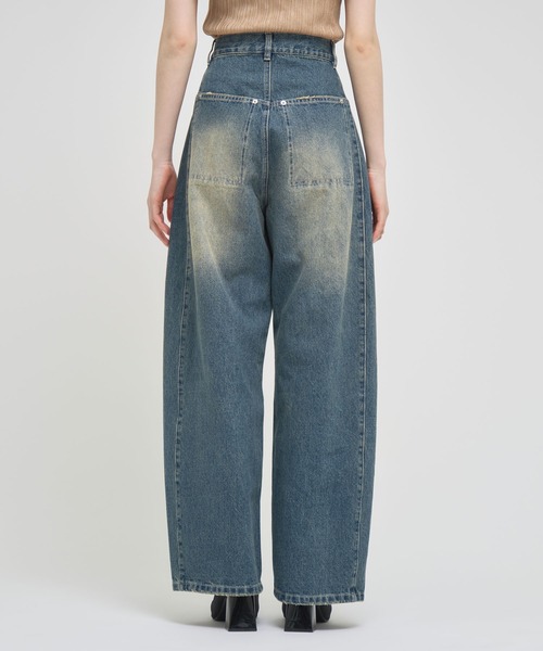 ZOZOTOWN限定》【Louren/ローレン】switching denim/スウィッチング