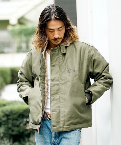 HOUSTON（ヒューストン）の「【HOUSTON/ヒューストン】N-1 DECK JACKET