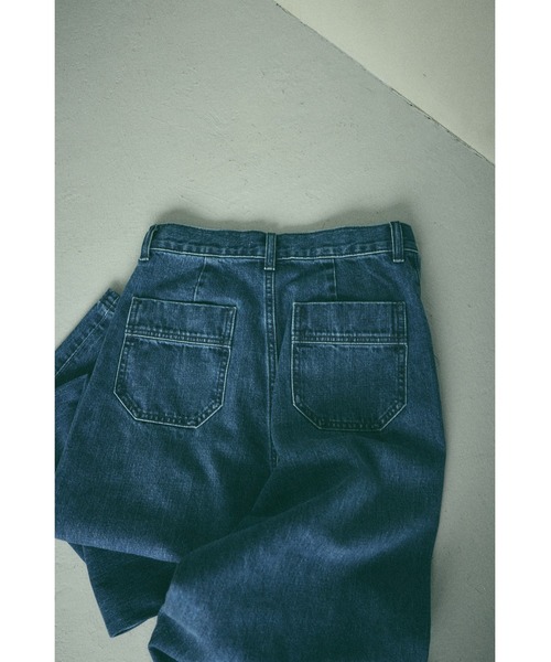RIM.ARK（リムアーク）の「Middle straight blue denim ミドル