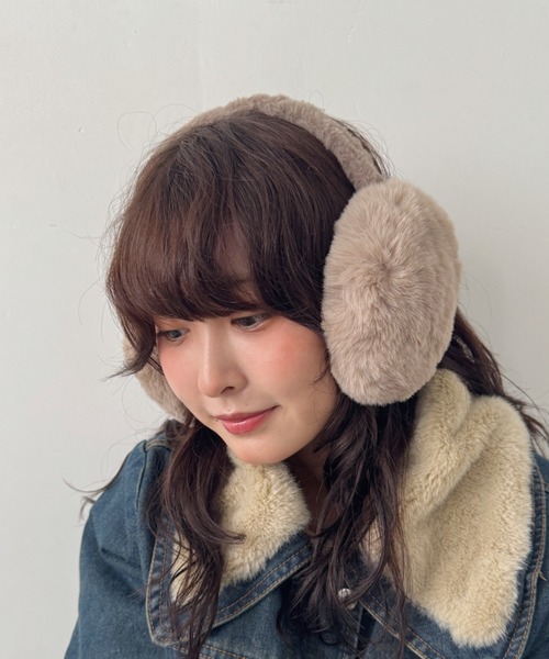 セール】フェイクファーイヤーマフ（イヤーマフ）｜CLEA（クレア）の