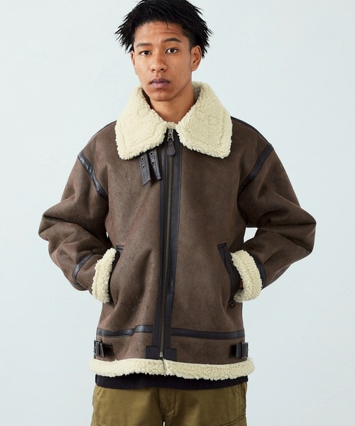 Alpha Industries（アルファインダストリーズ）の「B-3ブルゾン/ボア