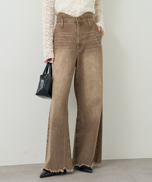 セール】【新色グレーが登場！/嬉しい4サイズ展開！】ウェーブデニム