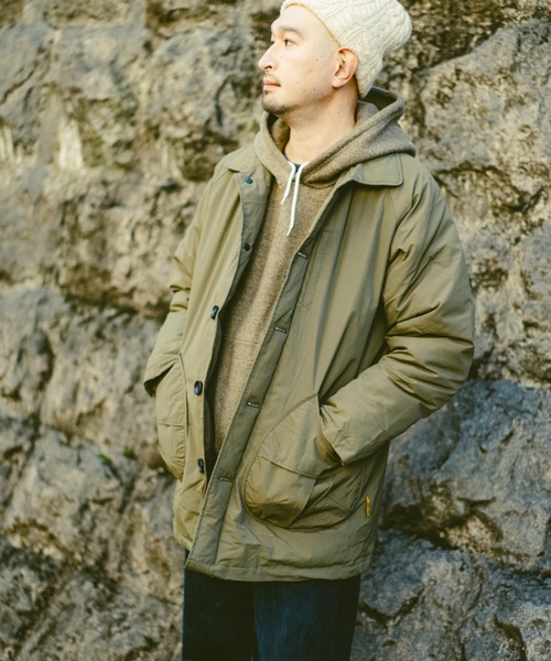 ドロップポケットナイロンハーフコート | ジムマスター（gym master