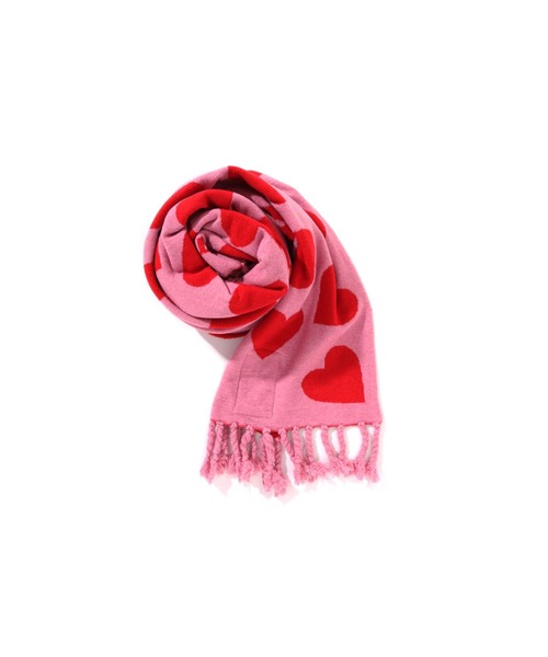 A BATHING APE（アベイシングエイプ）の「I LOVE BAPE WOOL MIX SCARF