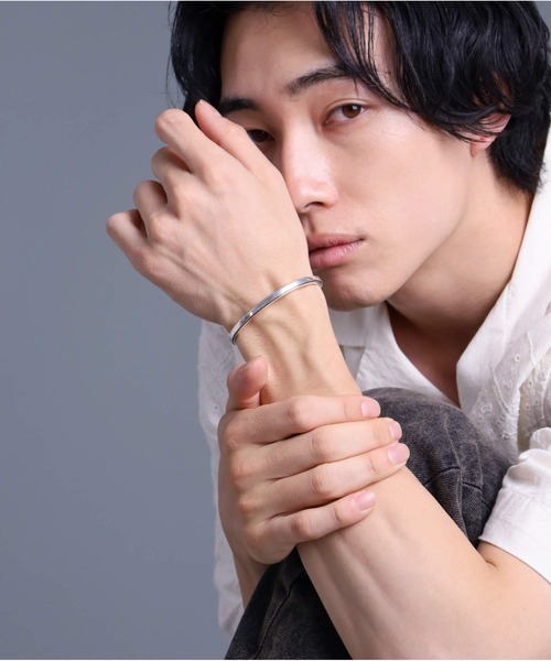 LUCK”シルバーバングル/シルバー925【LION HEART / ライオンハート