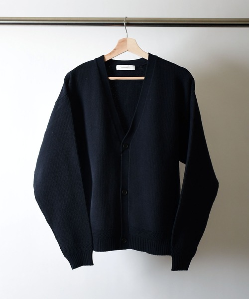 モスステッチVネックカーディガン | ジョンブル公式通販/JOHNBULL