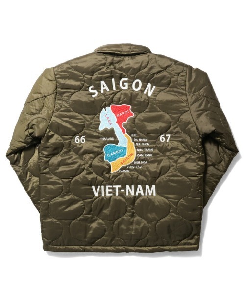 HOUSTON（ヒューストン）の「HOUSTON キルティングベトジャン(MAP