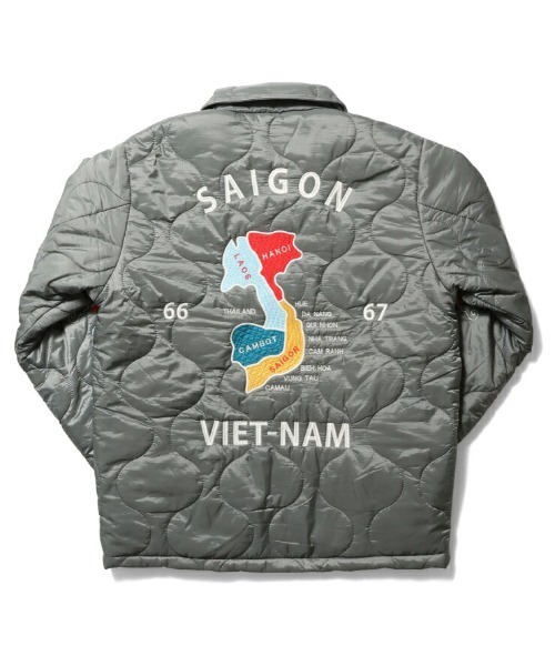 HOUSTON（ヒューストン）の「HOUSTON キルティングベトジャン(MAP