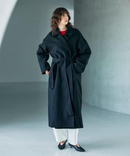 N.O.R.C（ノーク）の「ウールメルトンロングリバーコート（その他