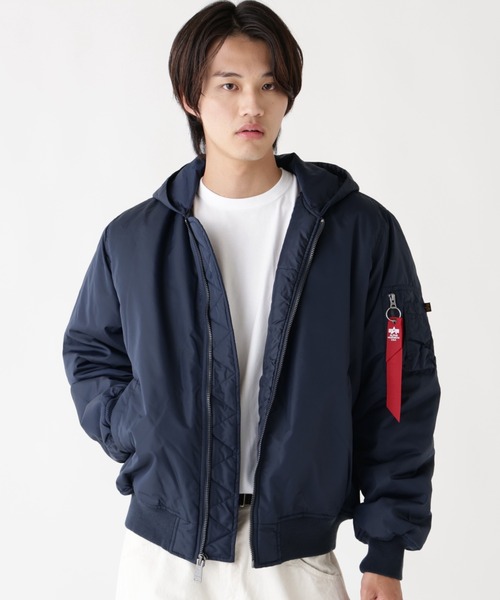 Alpha Industries/アルファ インダストリーズ/MA-1 HOODED OXFORD
