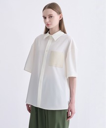 CULLNI（クルニ）の「24-SS-046/ Double Cloth Asymmetrical Stripe