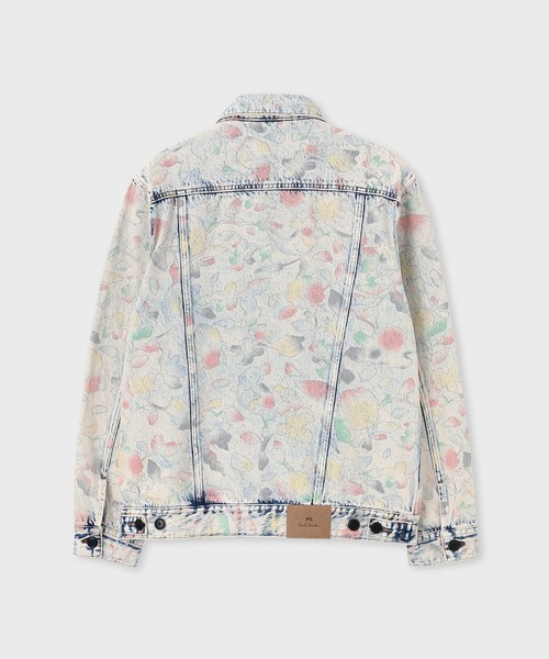 Bleach Denim Floral' デニムジャケット / 162100 459Y（デニム