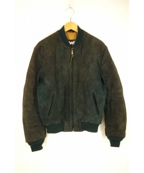 ブランド古着】スエードレザージャケット（ブルゾン）｜Schott N.Y.C