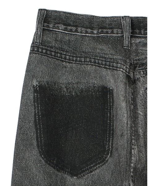 Ameri（アメリ）の「TROMPE L′OEIL DENIM PANTS（デニムパンツ）」 - WEAR