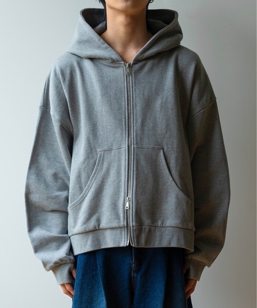 セール】Double zip hoodie / ダブルジップフーディ（パーカー