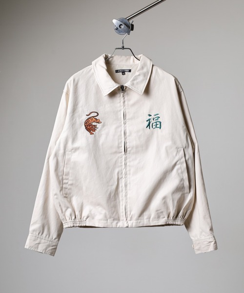 セール】JUNGLESTOTM 虎刺繍スカジャン スーベニアジャケット unisex
