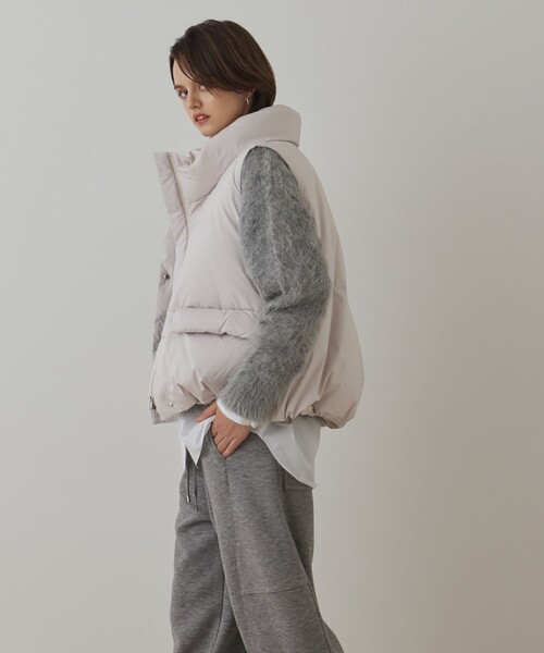 セール】スタンドカラーダウンベスト（ダウンベスト）｜Diagram