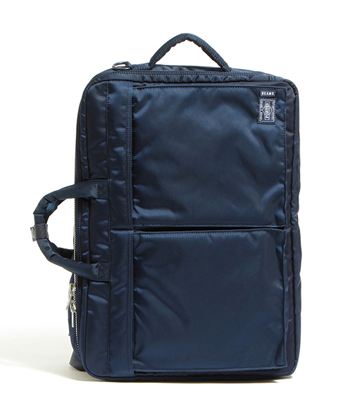 BEAMS（ビームス）の「PORTER×BEAMS /40th別注 インディゴ 3WAYバッグ