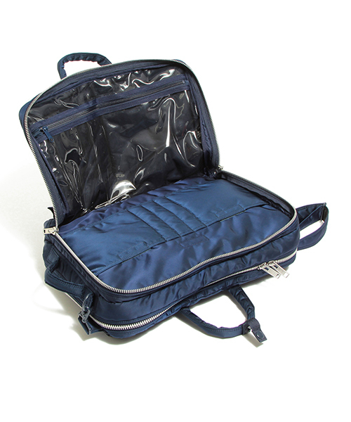 BEAMS（ビームス）の「PORTER×BEAMS /40th別注 インディゴ 3WAYバッグ