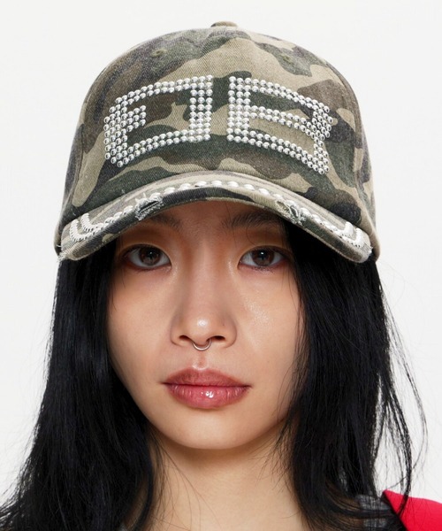 BEEDEN（ビーデン）の「BD STUDS DAMAGE CAP（キャップ）」 - WEAR