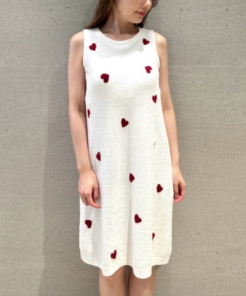 gelato pique（ジェラートピケ）の「エアモコハートジャガードカップ