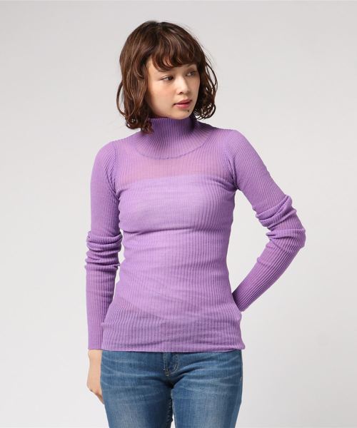 AURALEE（オーラリー）の「AURALEE ウールベビーモヘヤタートルネック