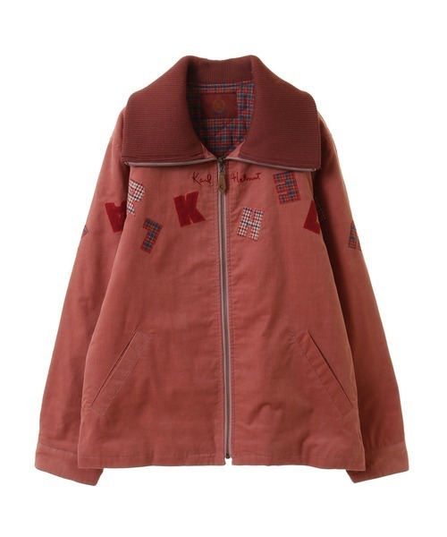 KARL HELMUT（カールヘルム）の「イニシャルロゴアップリケブルゾン