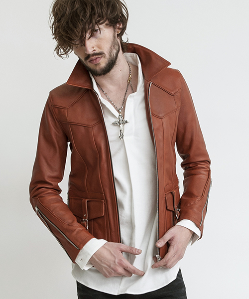 NO ID.（ノーアイディ）の「mj4817-ｶｳﾚｻﾞｰSMOKE-BLZ アウター