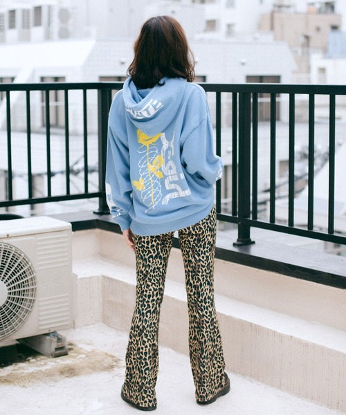X-girl（エックスガール）の「T.P.S.W SWEAT HOODIE（パーカー）」 - WEAR