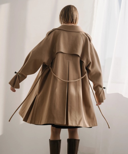 WILLFULLY（ウィルフリー）の「tent toggle jersey melton various