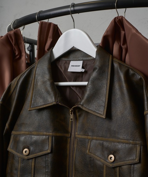 WISH FOR EVER（ウィッシュフォーエバー）の「ARTIFICIAL DOUBLE ZIP