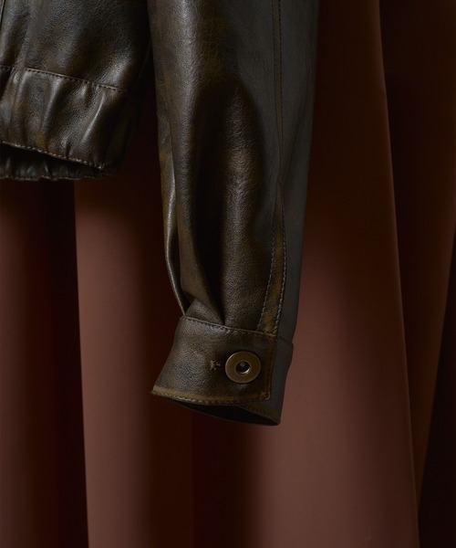 WISH FOR EVER（ウィッシュフォーエバー）の「ARTIFICIAL DOUBLE ZIP