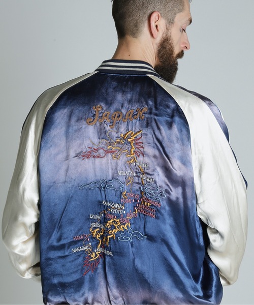 schott（ショット）の「Schott/ショット/RAYON SUKA ASING JACKET