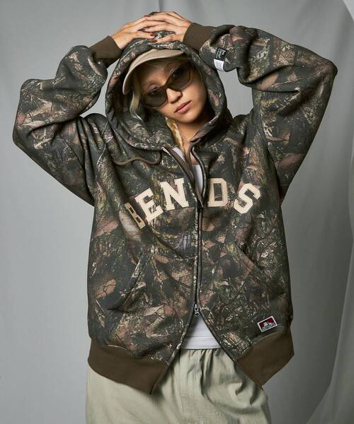 セール】【BEN DAVIS（ベンデイビス）】THOSE DAYS ZIP HOODIE